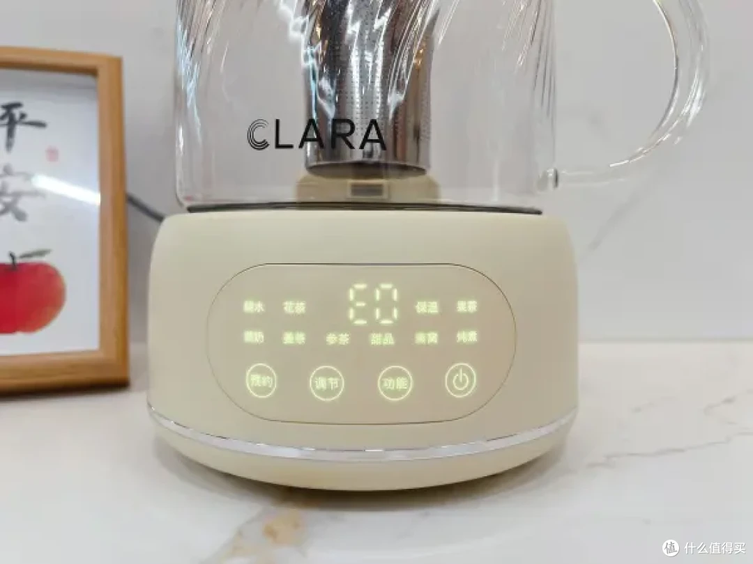 clara可莱养生壶:全玻璃通透煮茶,健康生活一键开启!