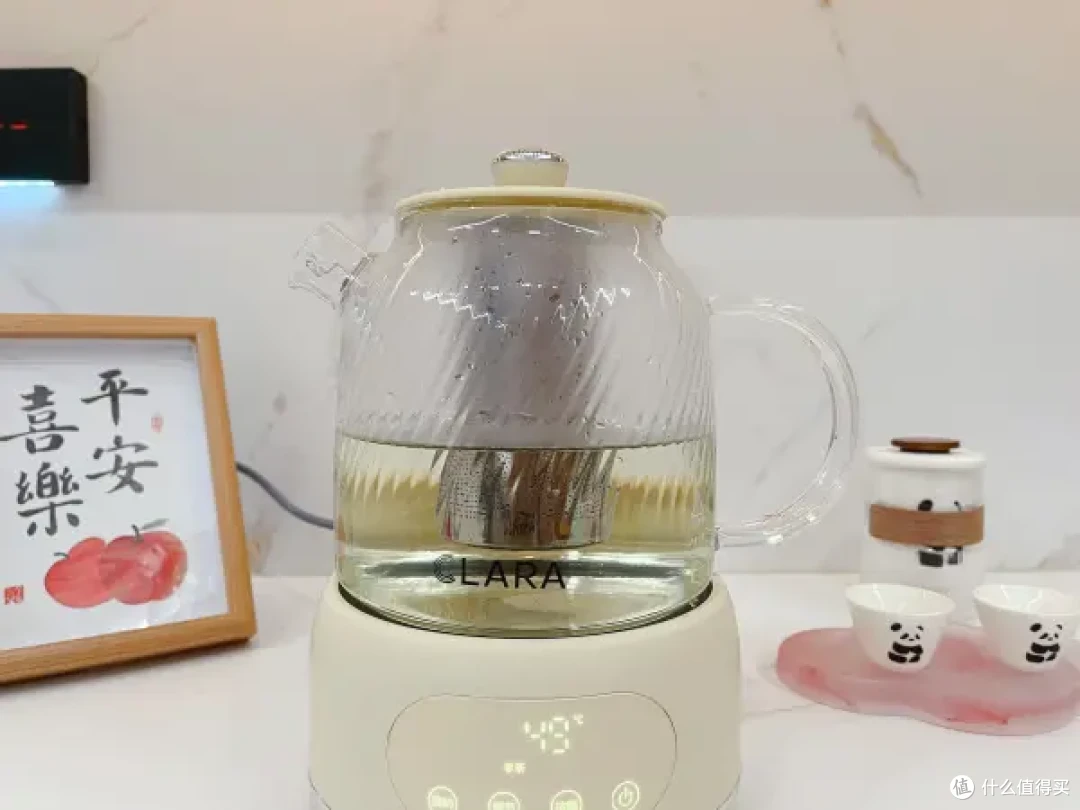clara可莱养生壶:全玻璃通透煮茶,健康生活一键开启!