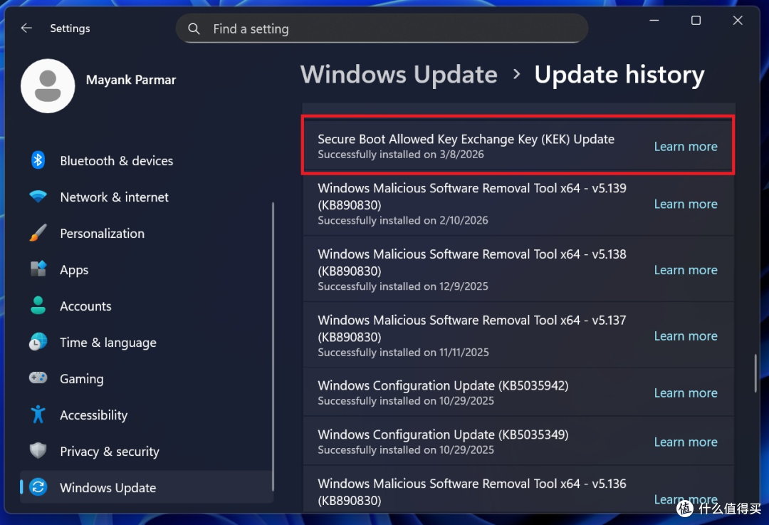科技资讯:Windows 11的“KEK更新”通知?一文看懂到底要不要装