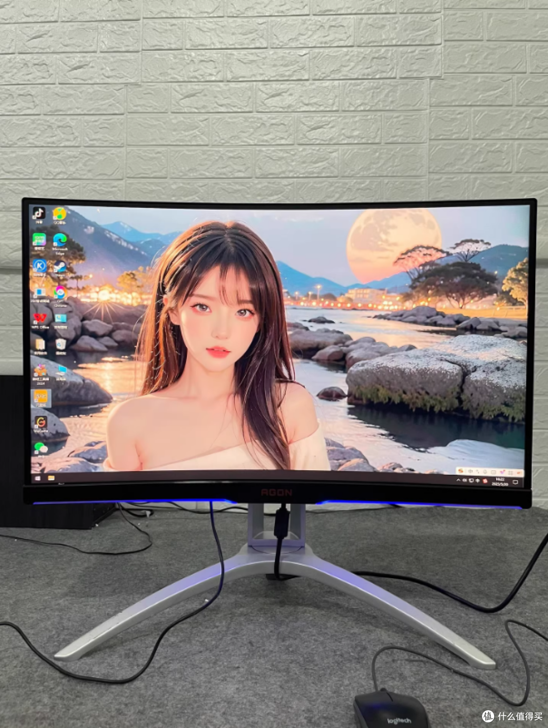 预算紧张还想玩电竞?这台320的27寸AOC曲面屏可以看看