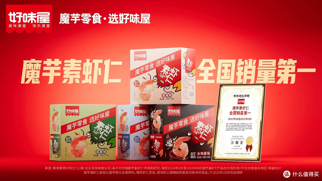 湘味零食破局样本:好味屋魔芋素虾仁何以登顶全国销量第一?