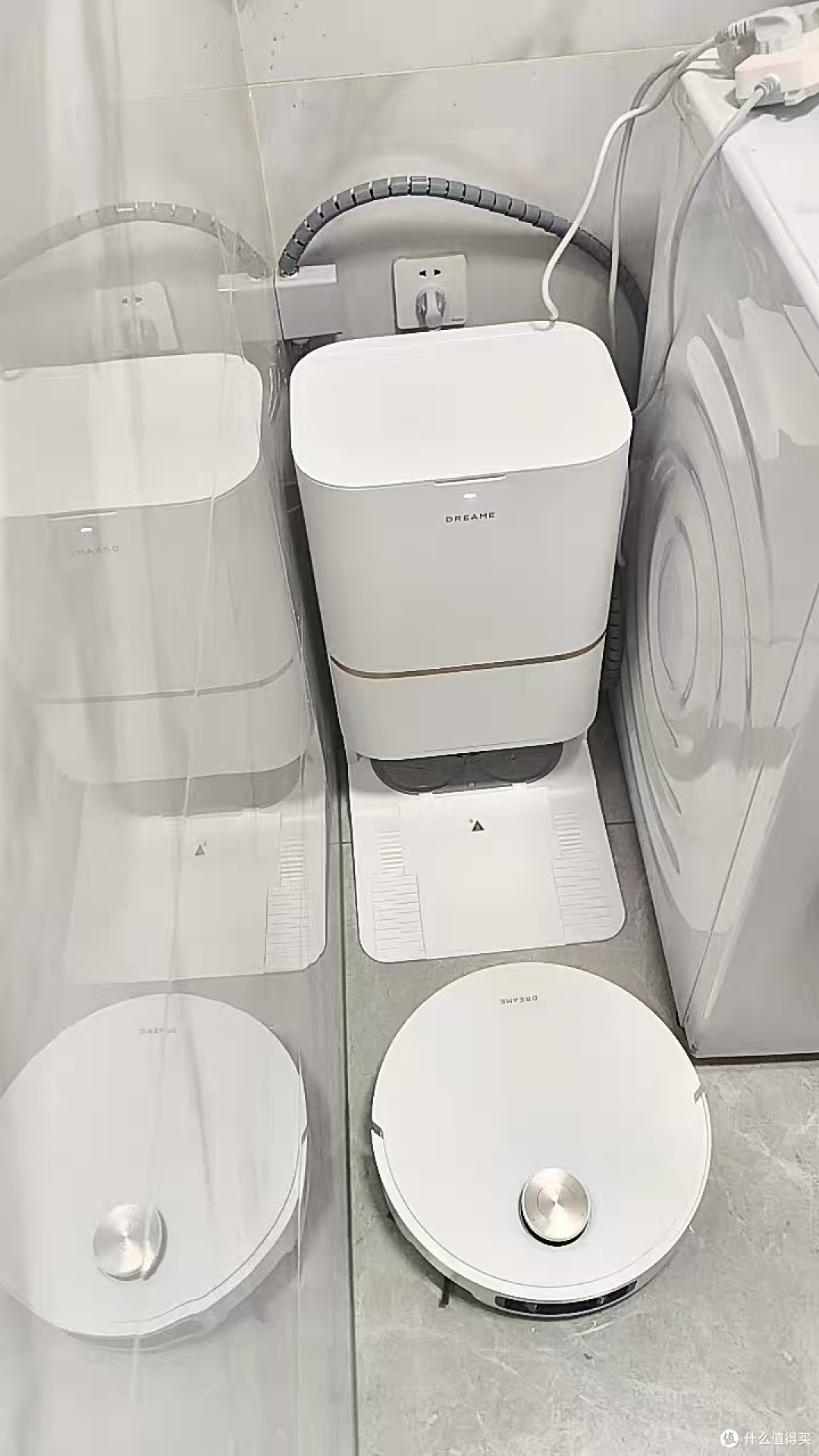追觅S50Pro扫地机器人|双机械臂+100℃热水洗,懒人彻底躺平✨