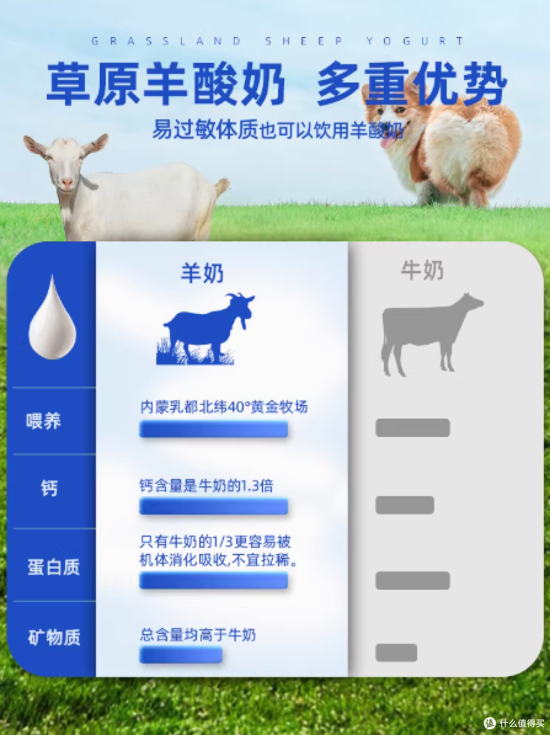一口草原鲜乳,守护毛孩子健康成长 —— 蒙贝宠物酸奶全系列营养