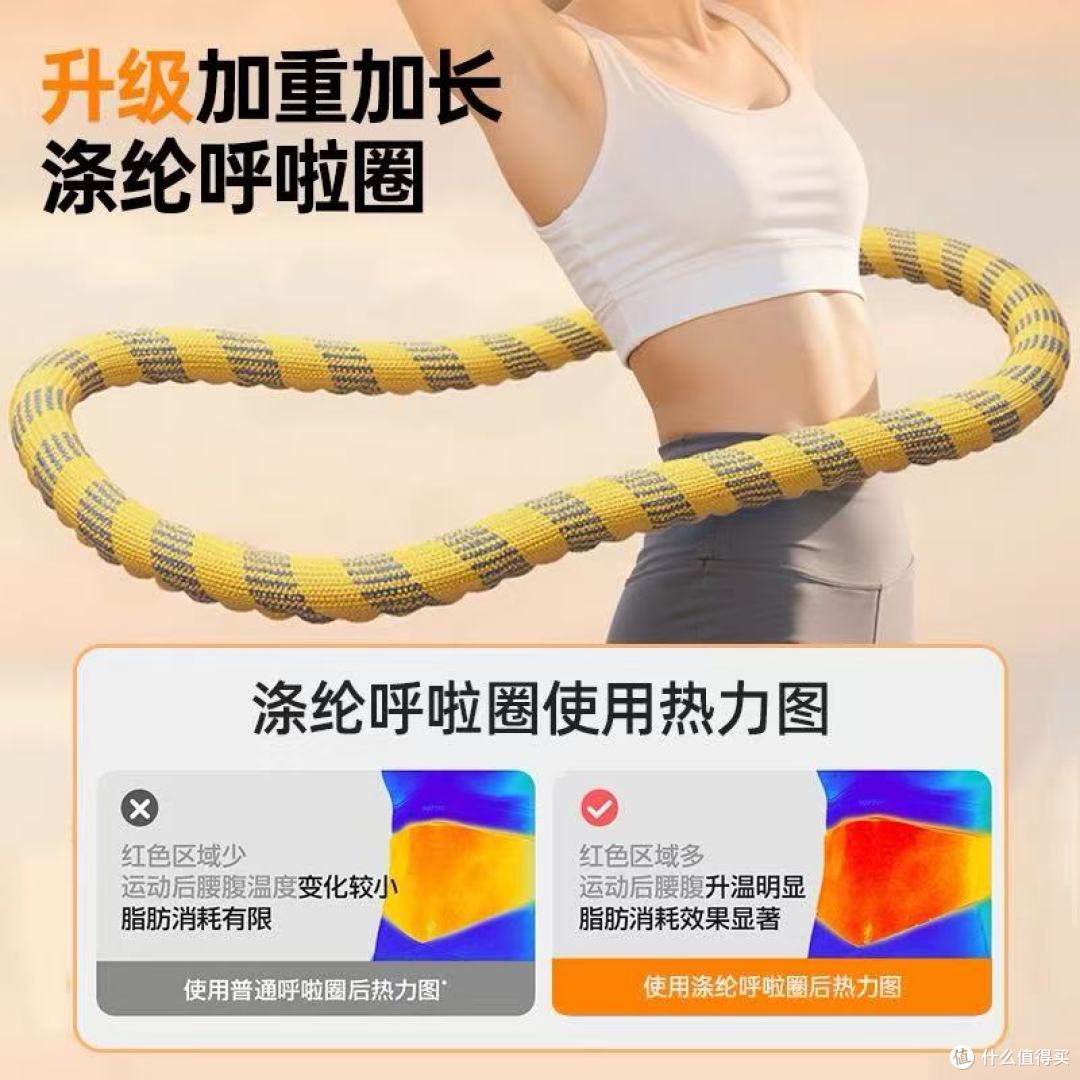 腰腹救星✨探险狐软体呼啦圈|不咯腰还暴汗,瘦肚子太顶了