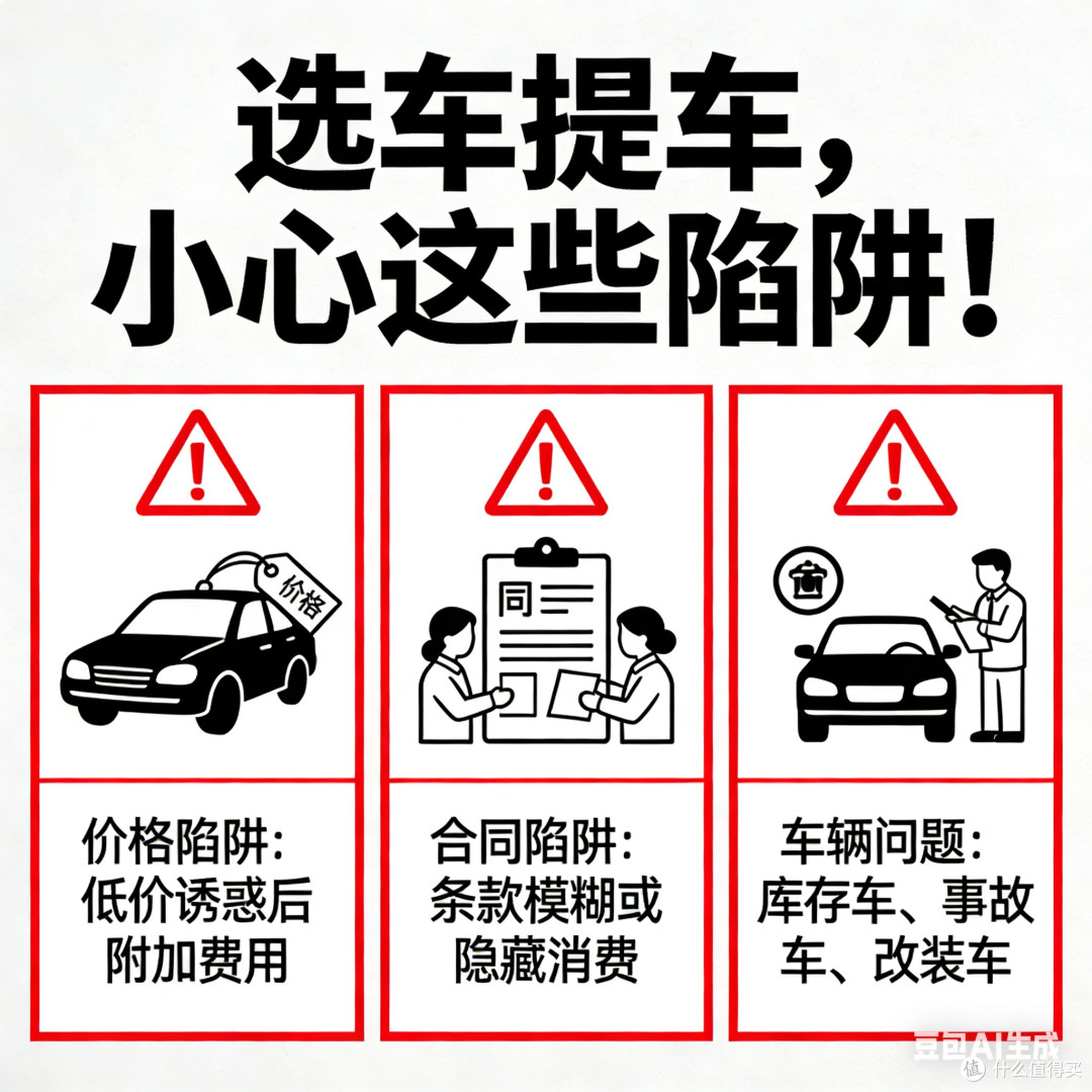 选车提车，小心这些陷阱！