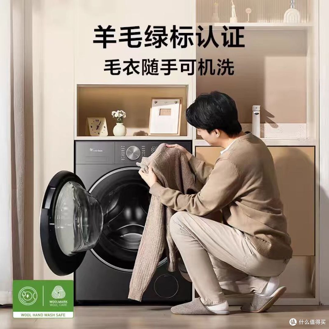 小天鹅12KG小乌梅3.0 E20:纯平全嵌+洗烘一体,解锁居家洗护自由