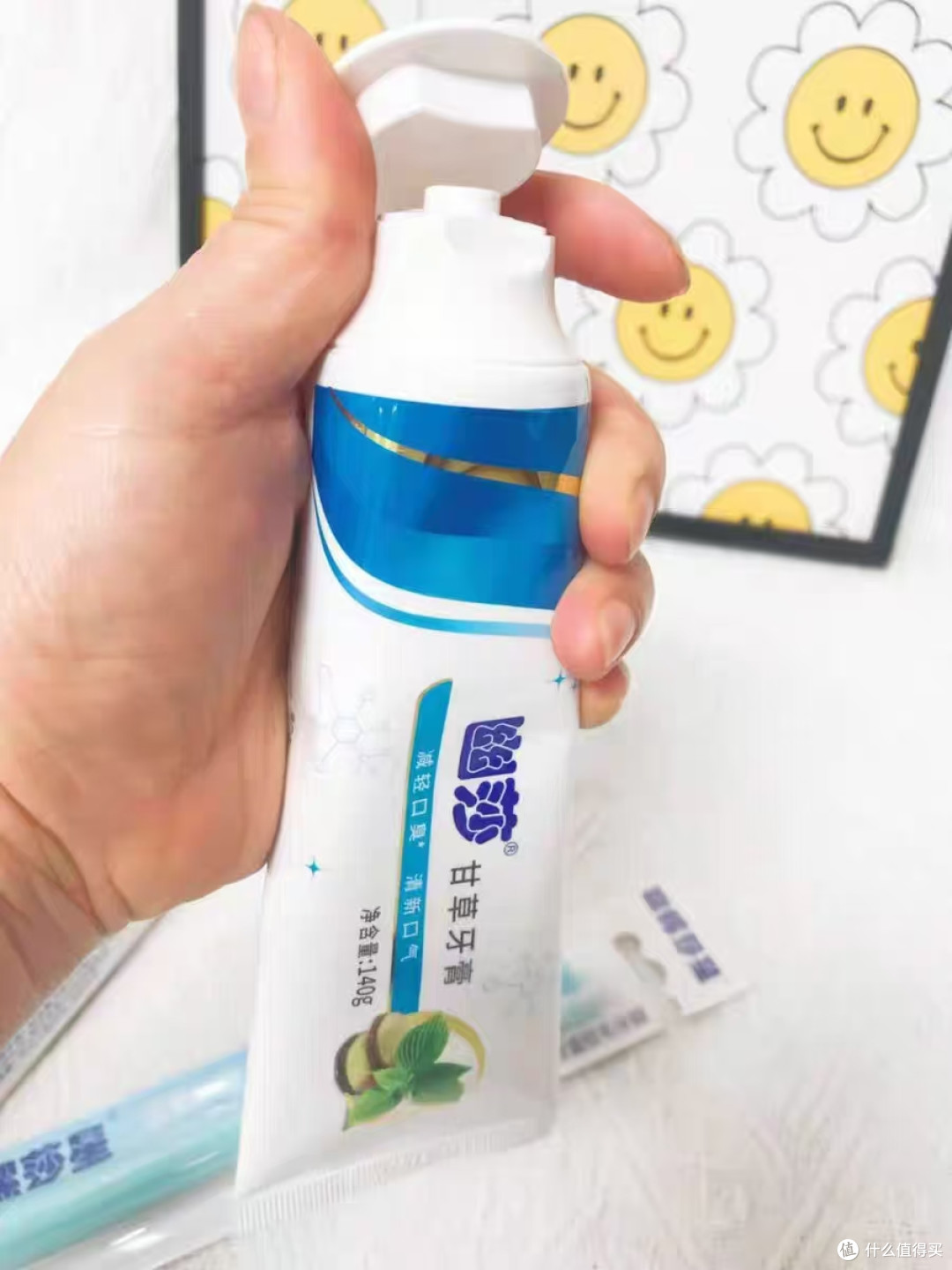 口臭救星✨幽螺莎星甘草牙膏｜刷完哈气都是香的