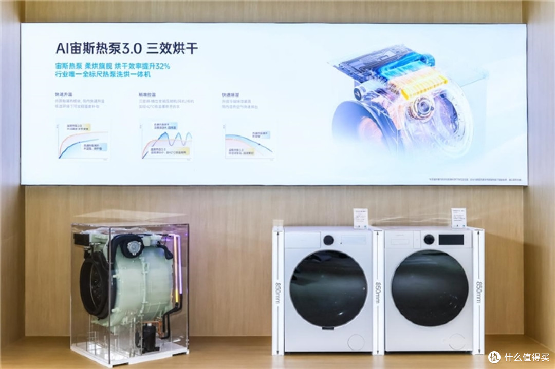 聚焦AWE2026海信全家筒棉花糖U7S亮相即圈粉解锁全场景洗护新体验