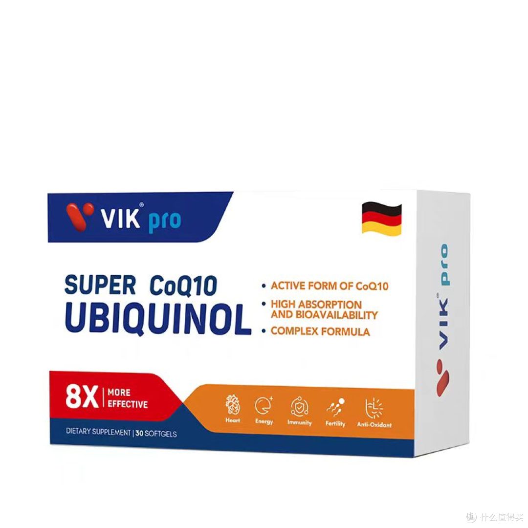 💛护心党必冲|德国VIKpro辅酶Q10,给心脏吃的“能量充电宝”