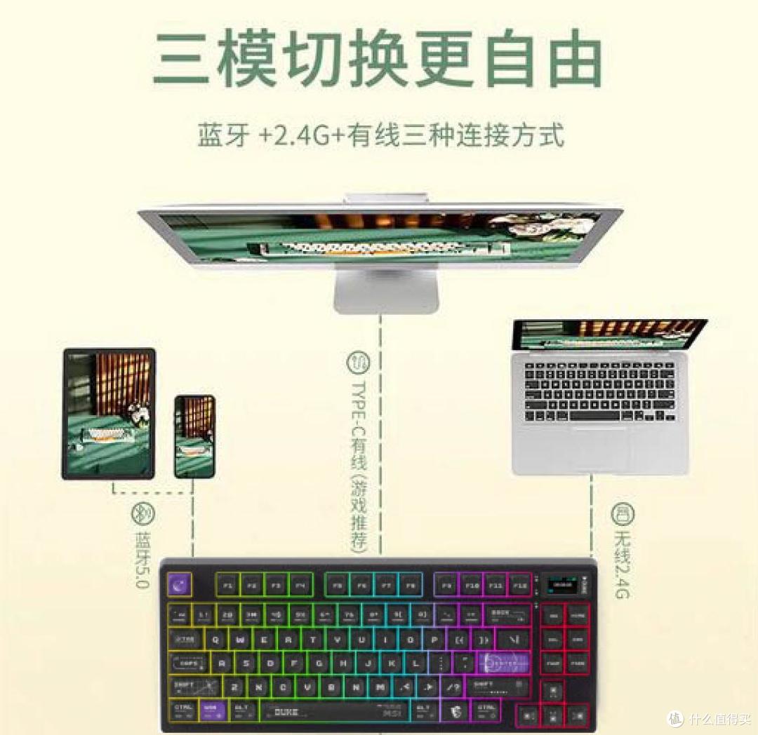 电竞键盘为何去掉小键盘?从微星GK600W DUKE细看这五个核心原因