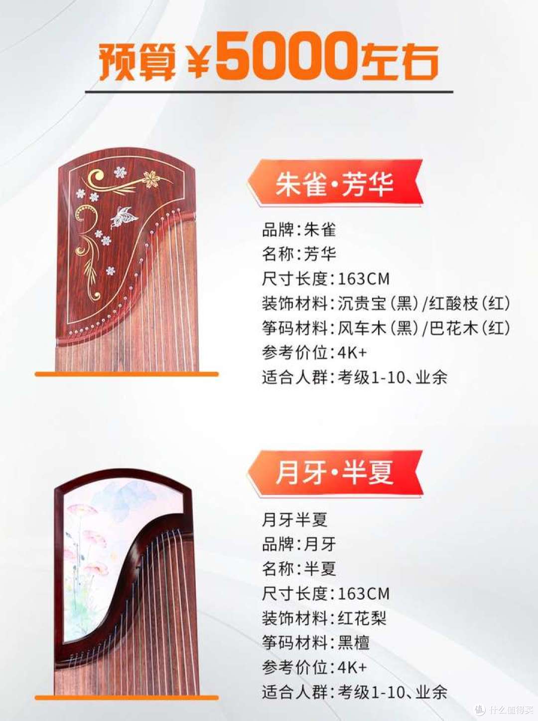预算5000-10000元考级古筝推荐|从入门到艺考全型号解析