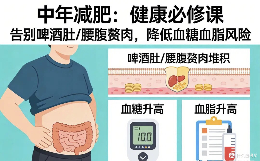国产双周减肥药登顶刊,狂降16.7%!中年专属方案来了