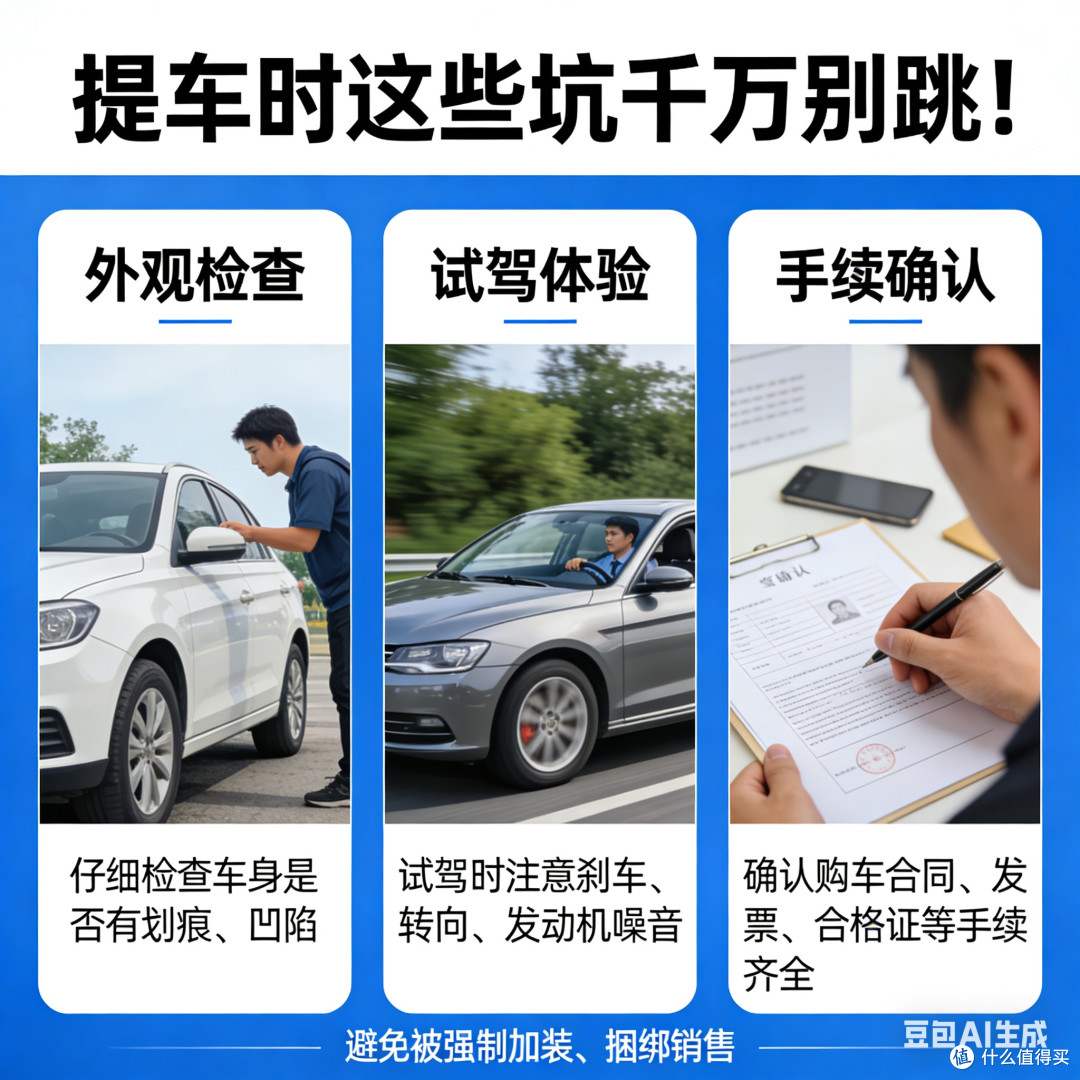 提车时这些坑千万别跳!