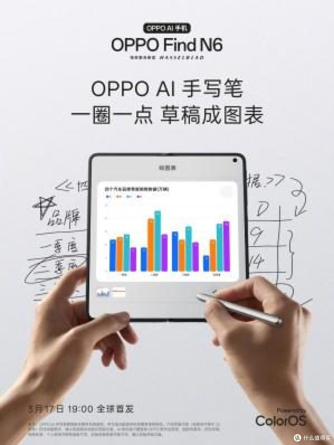 生产力AI外挂? OPPO Find N6将配备全新「 OPPO AI 手写笔」
