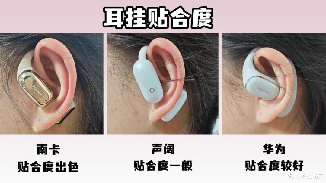 声阔开放式耳机好用吗?华为.南卡.声阔全面实测对比,谁更值得入手