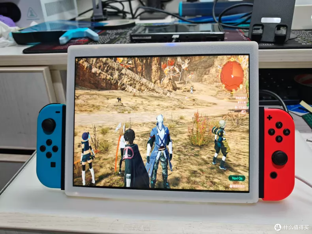 某鱼惊现9.7寸的任天堂Switch掌机,网友:为啥比我的大一圈?