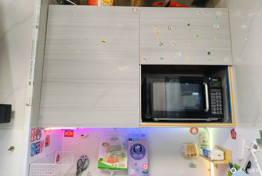 300不到给厨房做铝型材小吊柜全过程