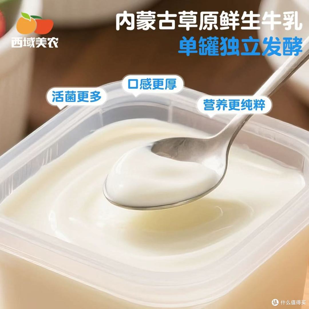 🥛内蒙酸奶封神款!1kg巨桶抱吃太满足|非干噎星人狂喜✨