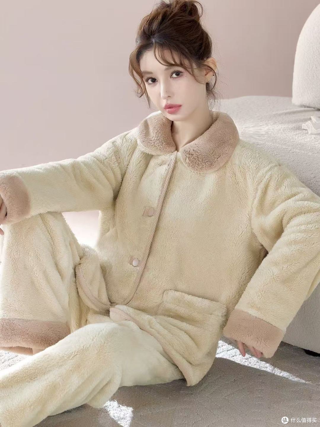 向薇雪花绒家居服｜软到心坎里，暖到骨子里，秋冬宅家封神款✨