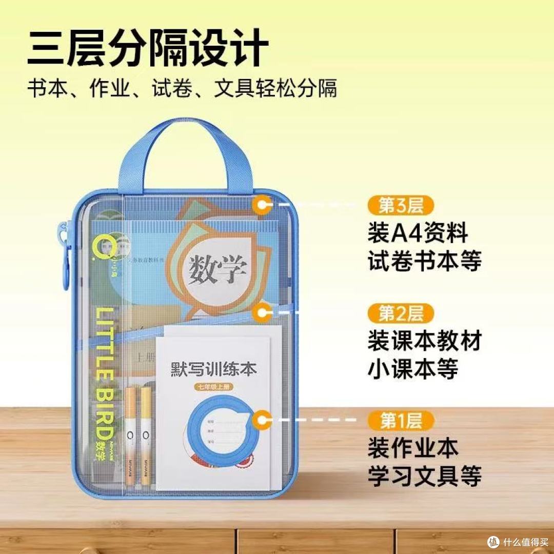 米娅小小鸟科目分类袋|学生党收纳救星✨