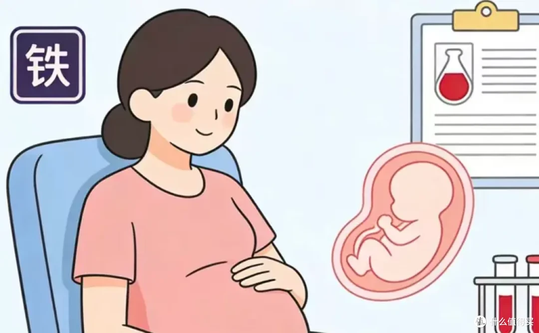 孕妈身体出现这些信号当心是缺铁性贫血!补铁不只是食补