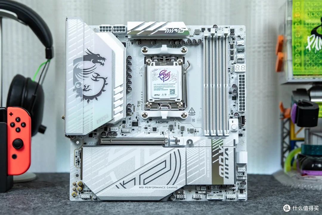 AMD9850X3D的好伙伴,微星MPG B850M EDGE TI MAX WIFI刀锋钛评测