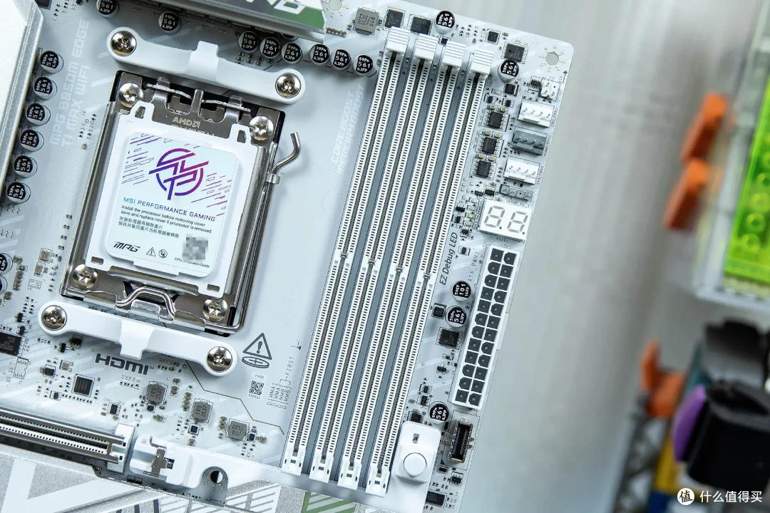 AMD9850X3D的好伙伴,微星MPG B850M EDGE TI MAX WIFI刀锋钛评测