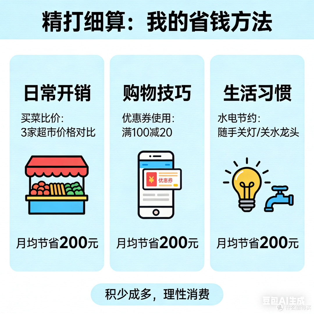 精打细算:我的省钱方法