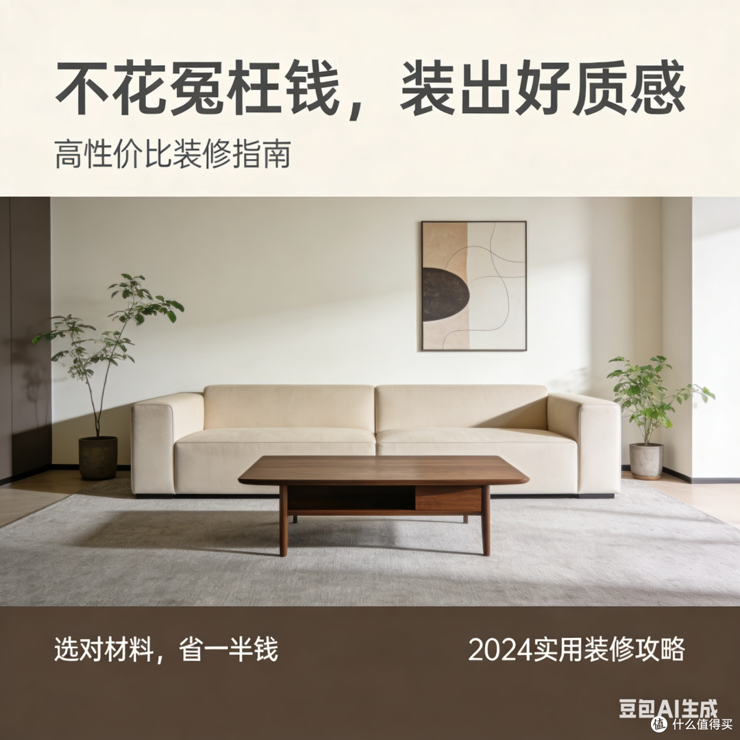 不花冤枉钱，装出好质感