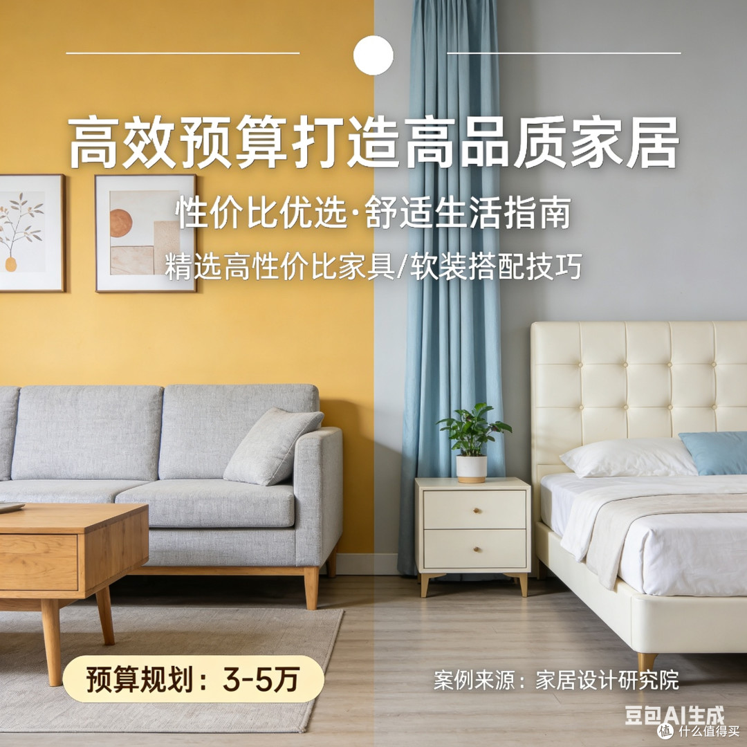 高效预算打造高品质家居