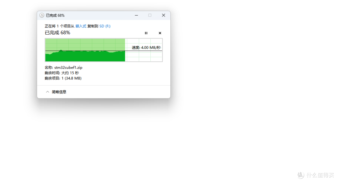CSNP1GCR01-AOW平均速度在4MB/s