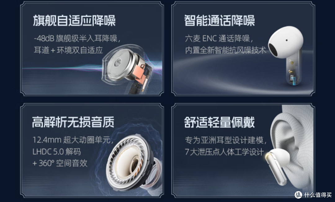 半入耳式+主动降噪,谁说降噪是入耳式专属?——魅蓝E3弦月耳机