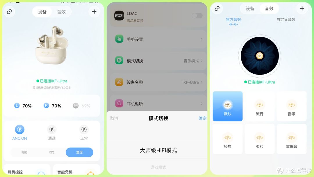 烫金质感下的圈铁好声音,iKF Ultra探索体验,还有强力降噪!
