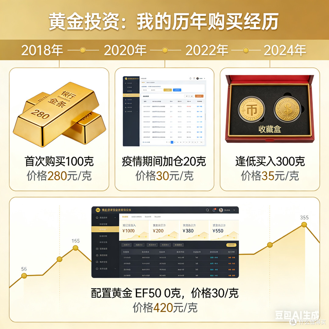 黄金投资:我的历年购买经历