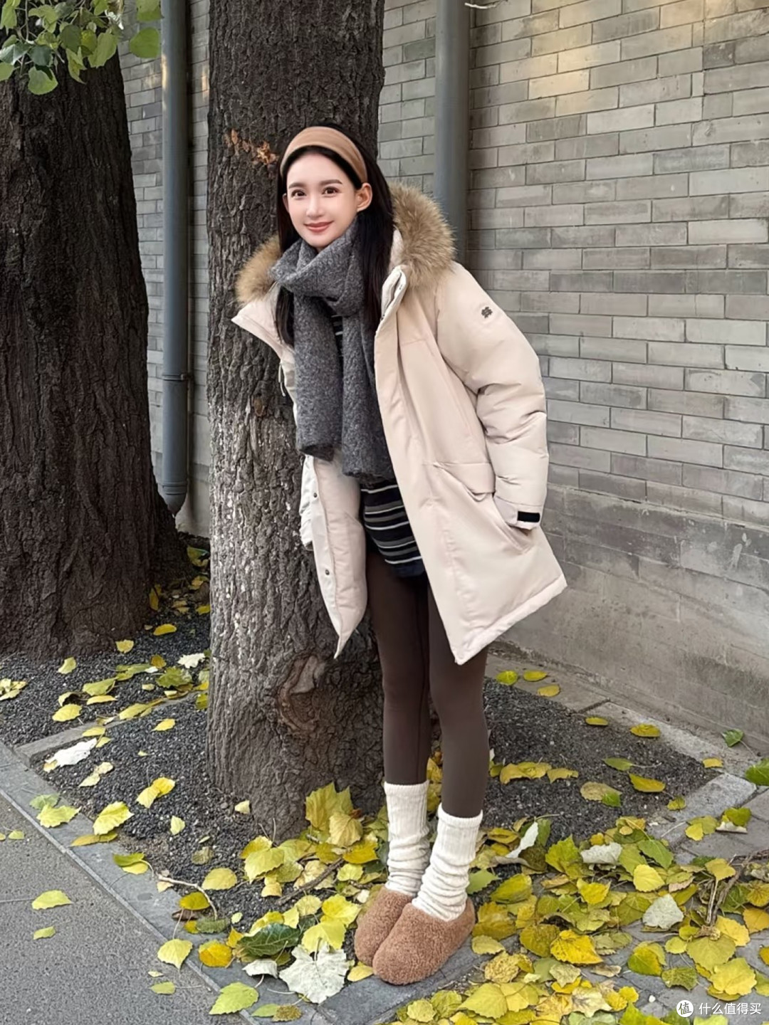 现在火了一种中产穿搭:可隆羽绒服搭配lulu瑜伽裤,简约又高级!