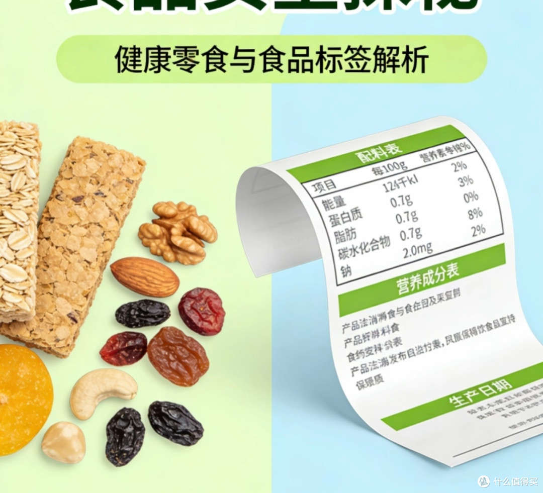 读懂食品标签 选购健康零食