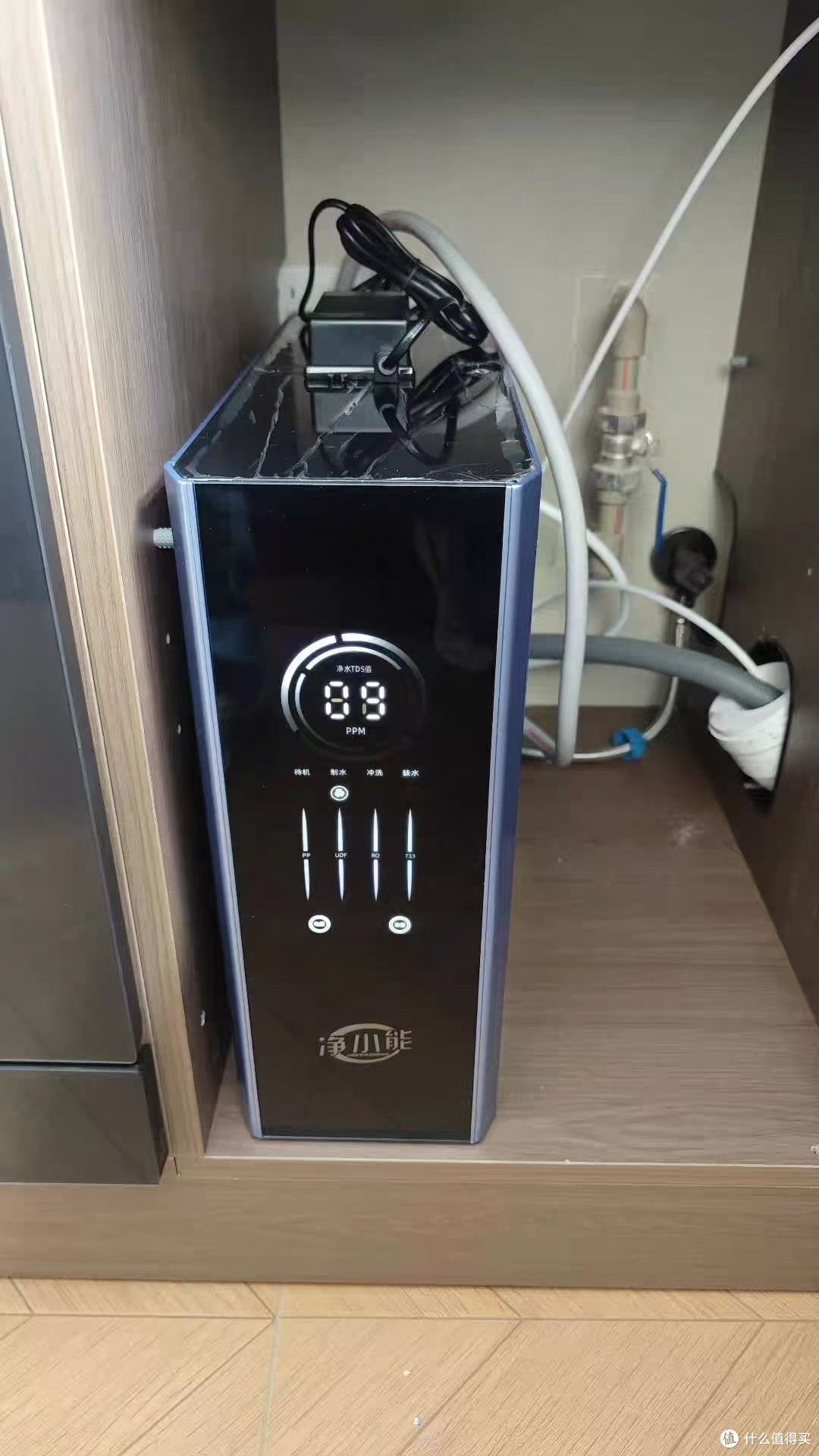 净小能800G净水器|陶氏RO膜+通用滤芯,厨下净水封神✨