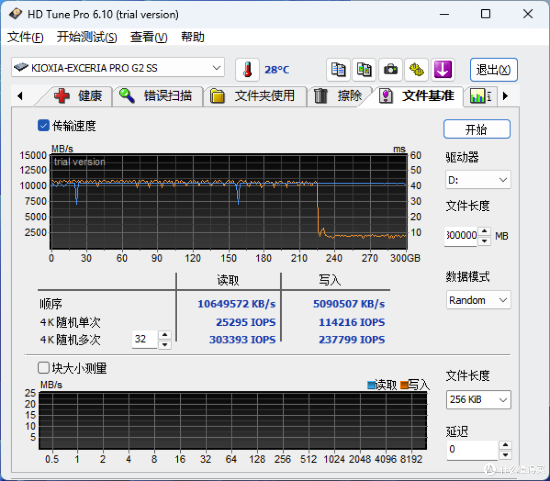 消费级SSD性能天花板:铠侠VE10 2TB评测