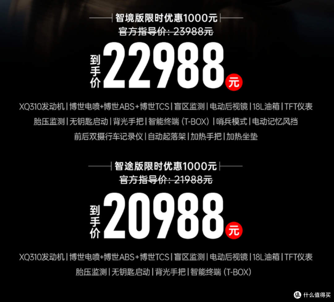 标配博世全家桶!赛科龙RT5限时直降,20988元起卷出踏板新高度!