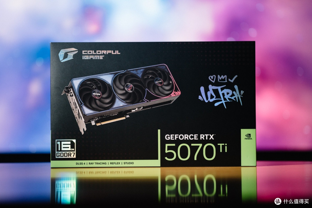 iGame GeForce RTX 5070 Ti Ultra OC SFF评测:暗色系新花样