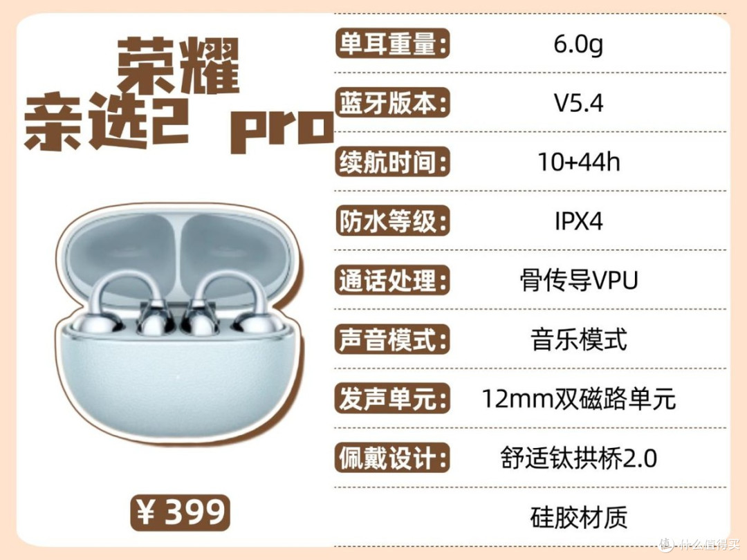 耳夹式耳机哪款好?虹觅、荣耀和花再,三款耳夹超真实横评测验