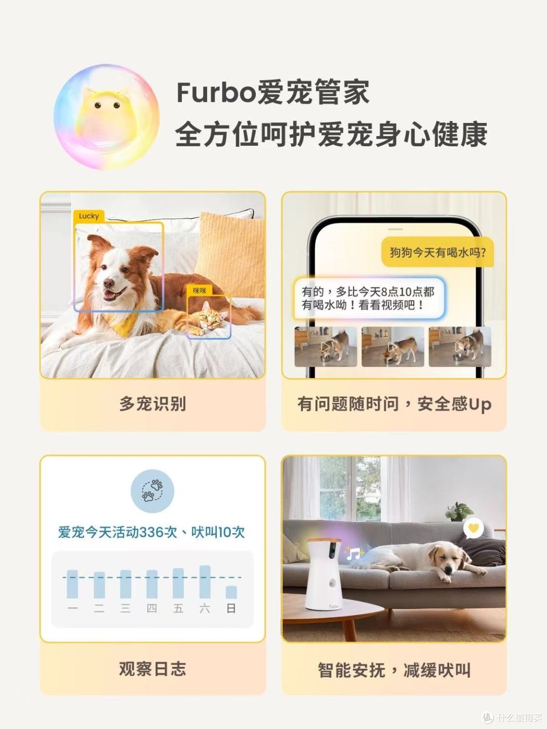 Furbo Mini宠物摄像机|养宠人再也不用隔空焦虑✨
