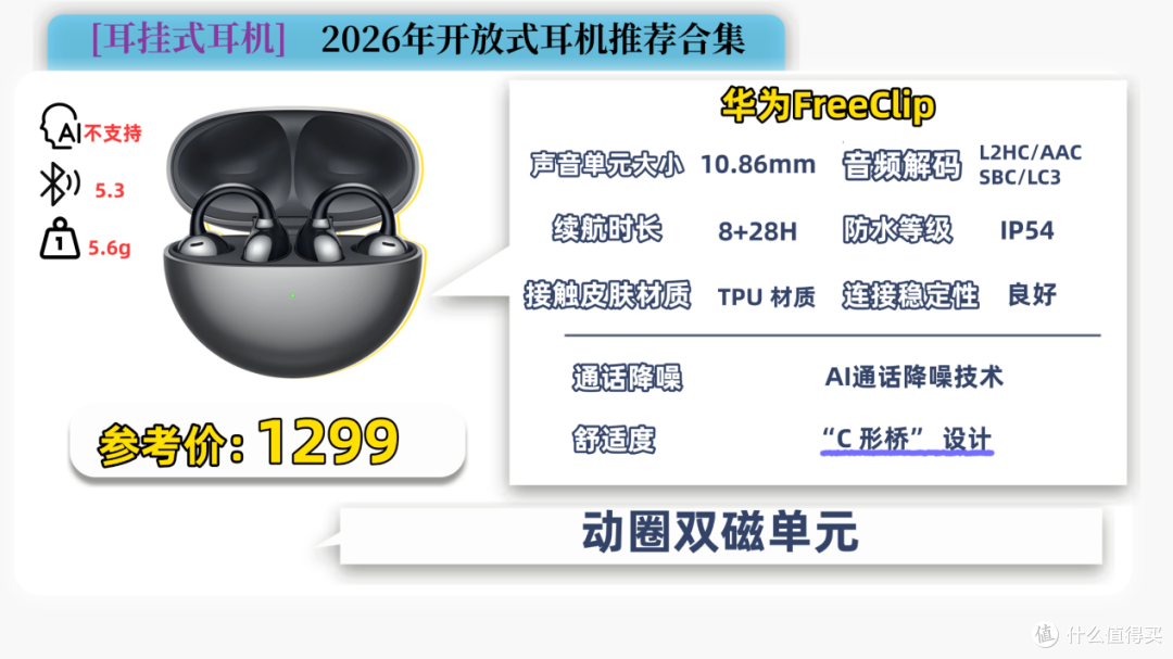 开放式耳机漏音严重吗?2026热门开放式耳机排行榜10强推荐