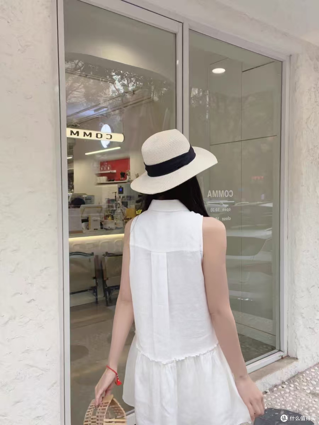 夏日白月光✨MAX&Co. 亚麻帆布小白裙封神