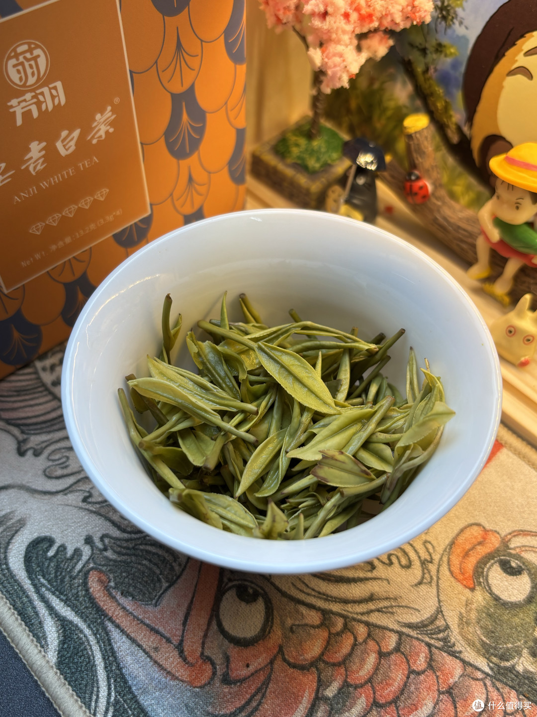 芳羽明前特级安吉白茶绿茶测评