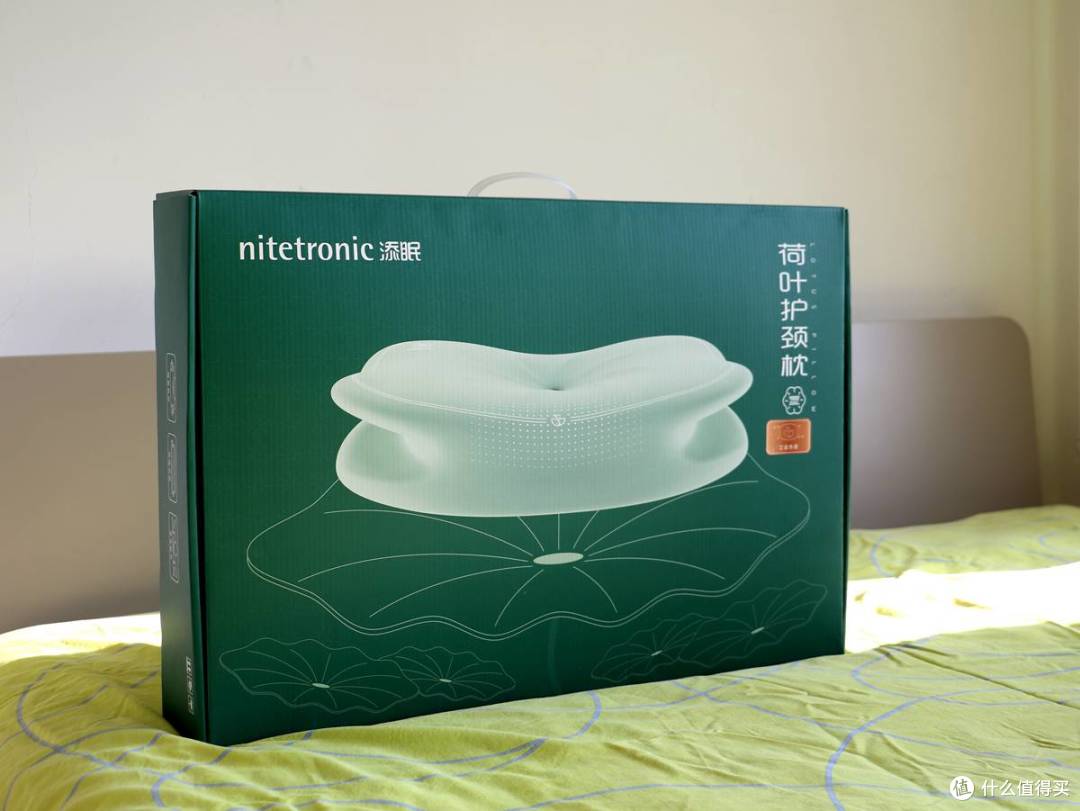 荷叶造型+恒温热敷!添眠荷叶护颈枕让久坐党告别脖颈不适