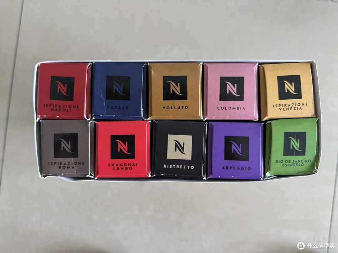 Nespresso奈斯派索胶囊咖啡,瑞士进口,100颗人气精选