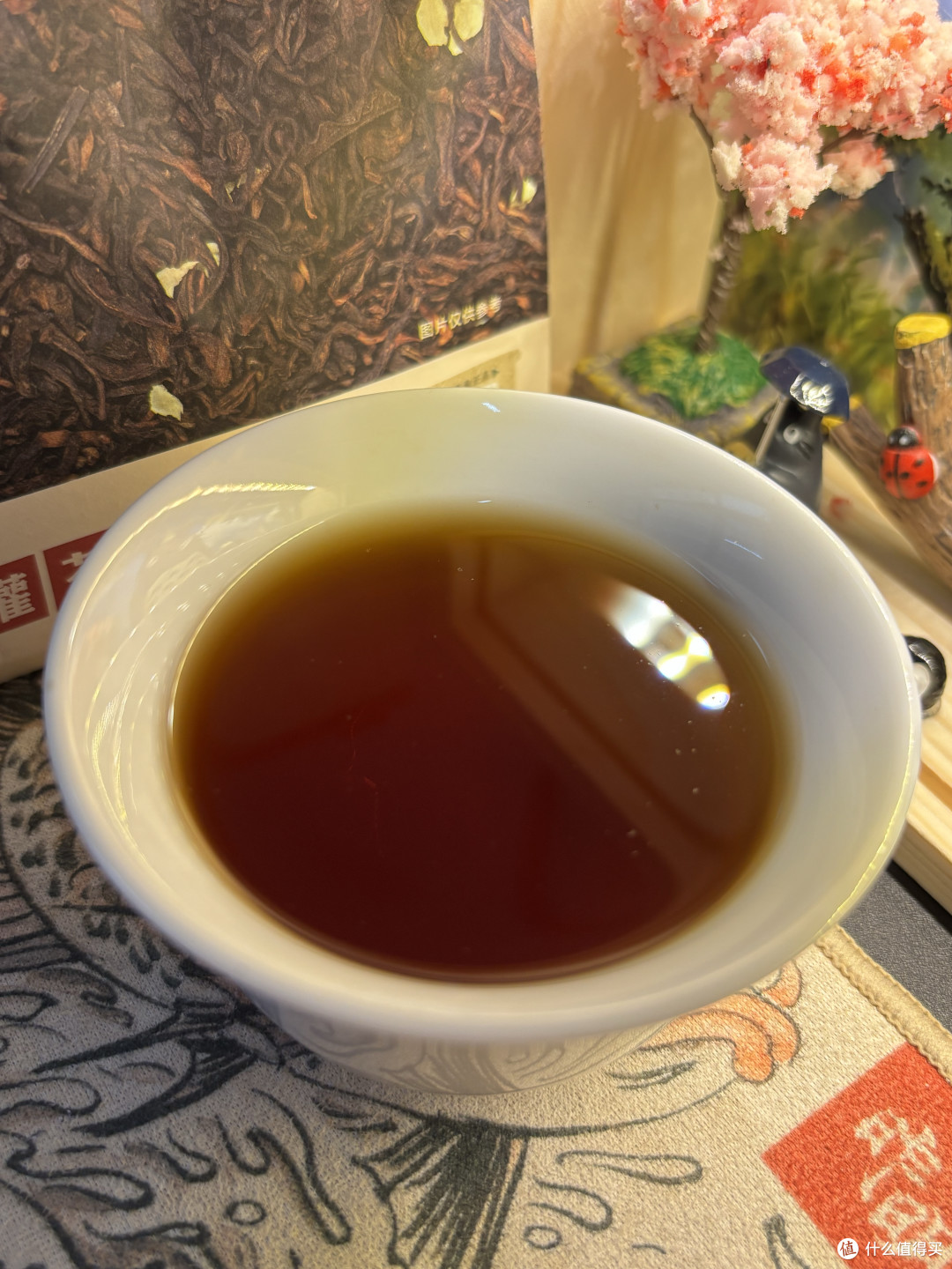小罐茶园茉莉熟普口粮茶测评