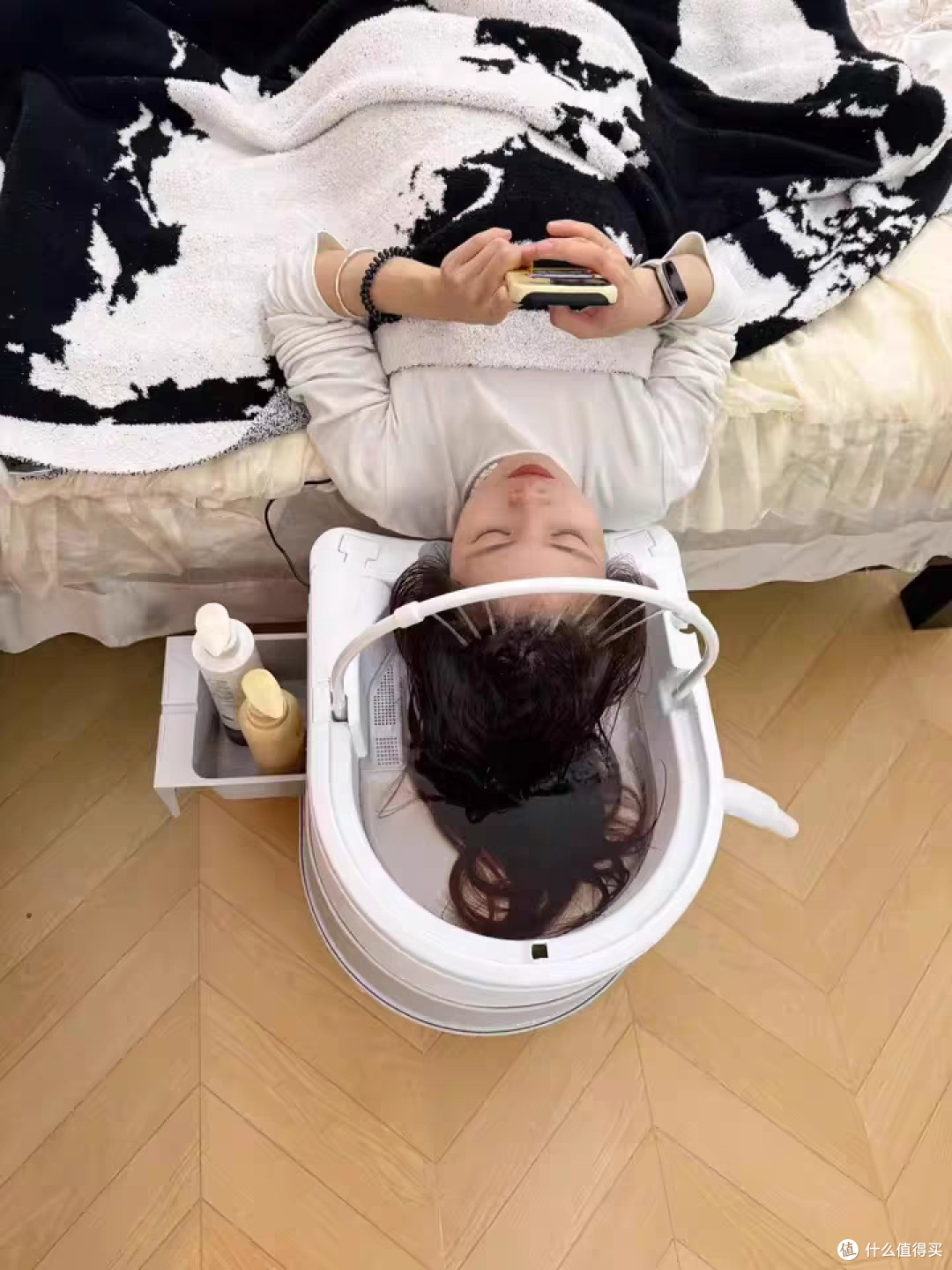 实用向测评｜雅亲平躺洗头盆，解决孕产妇、卧床者洗头难题