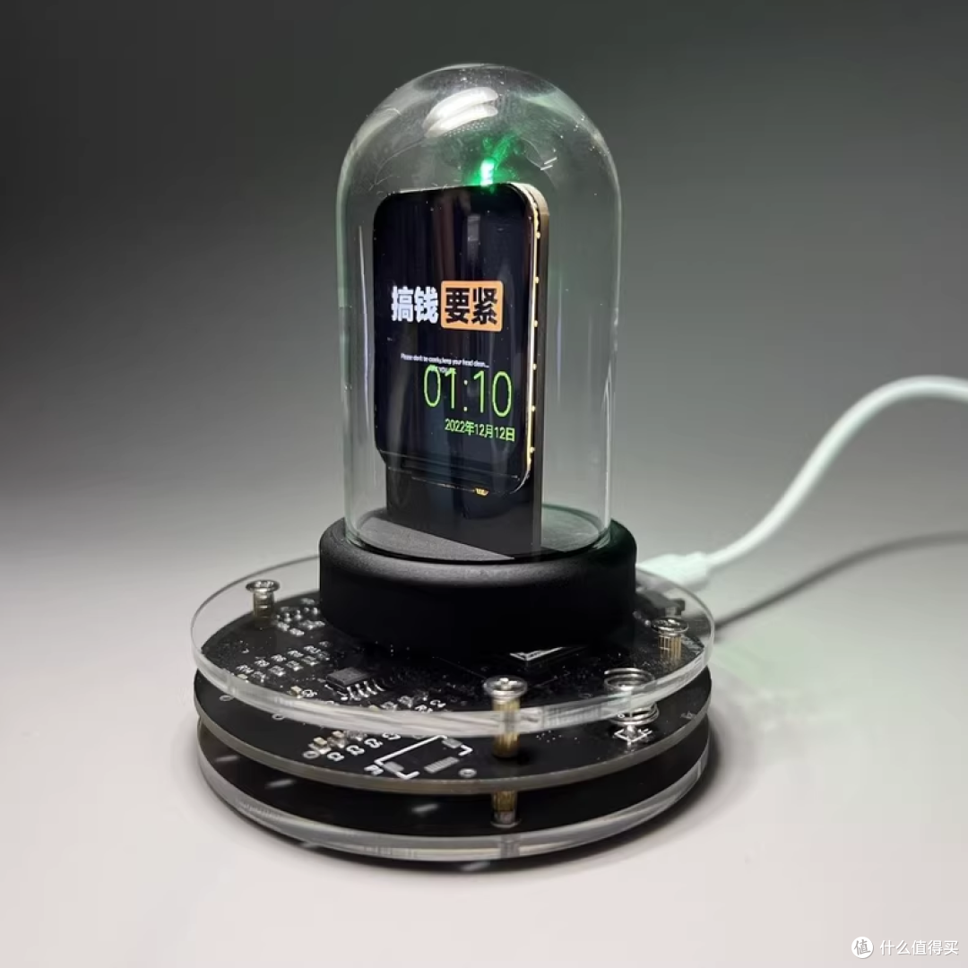 50元捡漏桌面WiFi天气时钟!小摆件辣么值钱?虽小众,颜值挺高